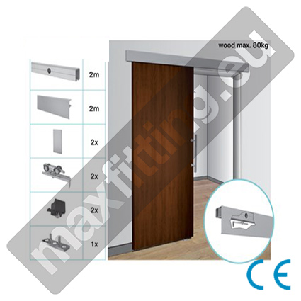 Система за дървена плъзгаща врата